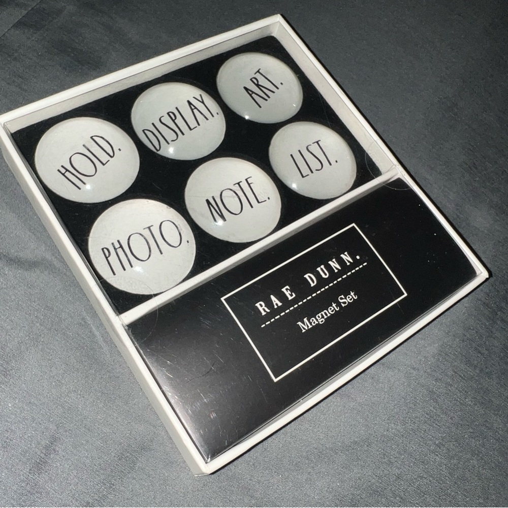 Rae Dunn office magnet set!